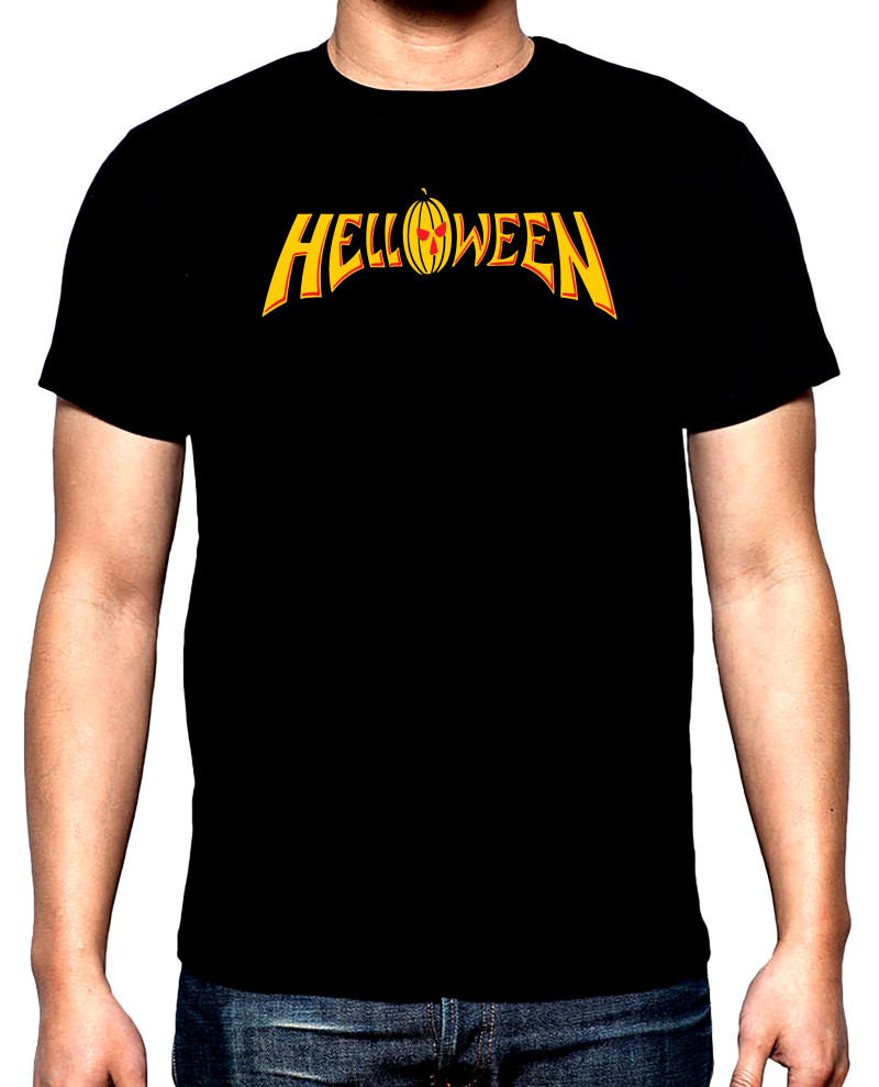T-SHIRTS Helloween, Logo, 2, men's t-shirt, 100% cotton, S to 5XL
