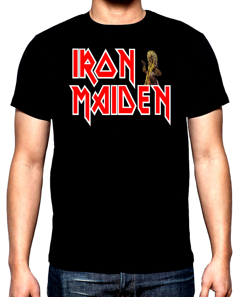 T-SHIRTS Iron Maiden, 3, men's t-shirt, 100% cotton, S to 5XL