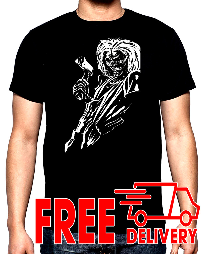 T-SHIRTS Iron Maiden, 7, men's t-shirt, 100% cotton, S to 5XL