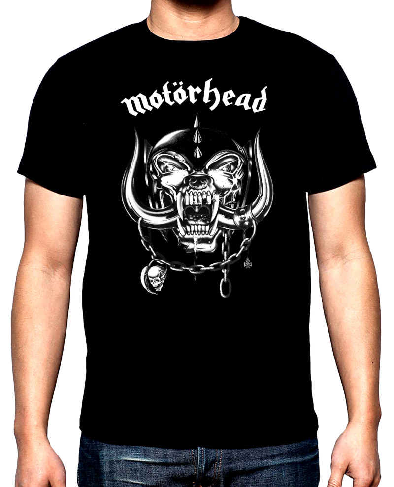T-SHIRTS Motorhead, Logo, 2, men's t-shirt, 100% cotton, S to 5XL