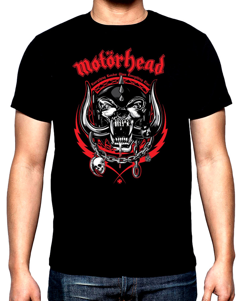 T-SHIRTS Motorhead, Logo, men's t-shirt, 100% cotton, S to 5XL