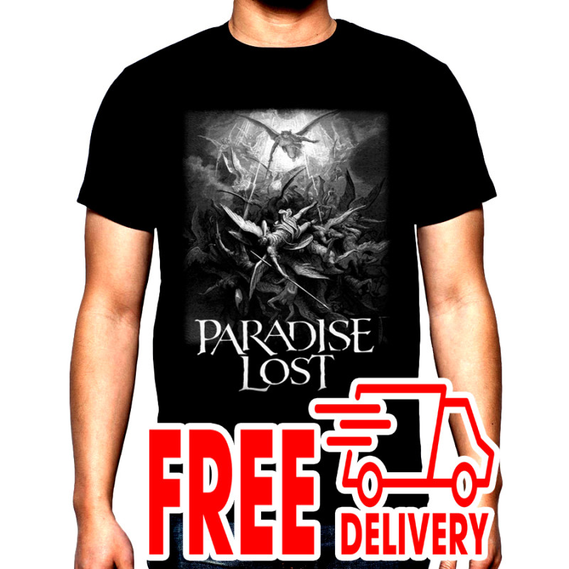 T-SHIRTS Paradise lost, men's t-shirt, 100% cotton, S to 5XL