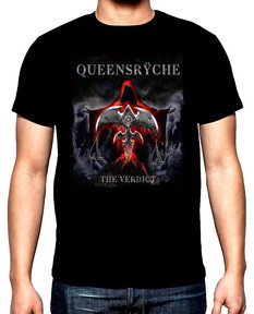 T-SHIRTS Queensryche, The verdict, men's t-shirt, 100% cotton, S to 5XL