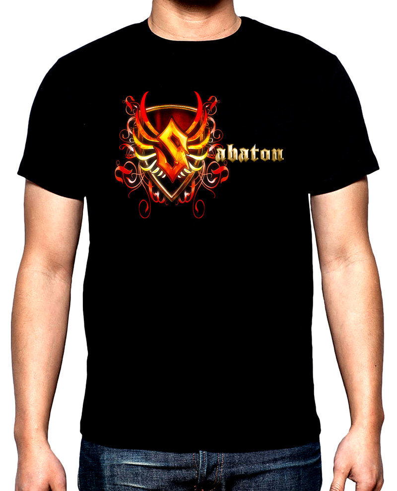 T-SHIRTS Sabaton, men's t-shirt, 100% cotton, S to 5XL