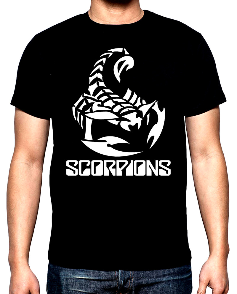 T-SHIRTS Scorpions, Logo, men's t-shirt, 100% cotton, S to 5XL