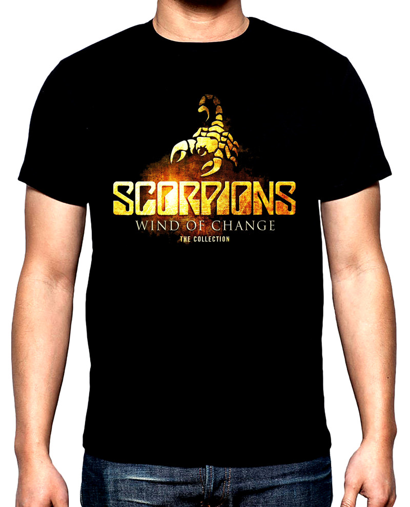 T-SHIRTS Scorpions, Wind Of Change, men's t-shirt, 100% cotton, S to 5XL