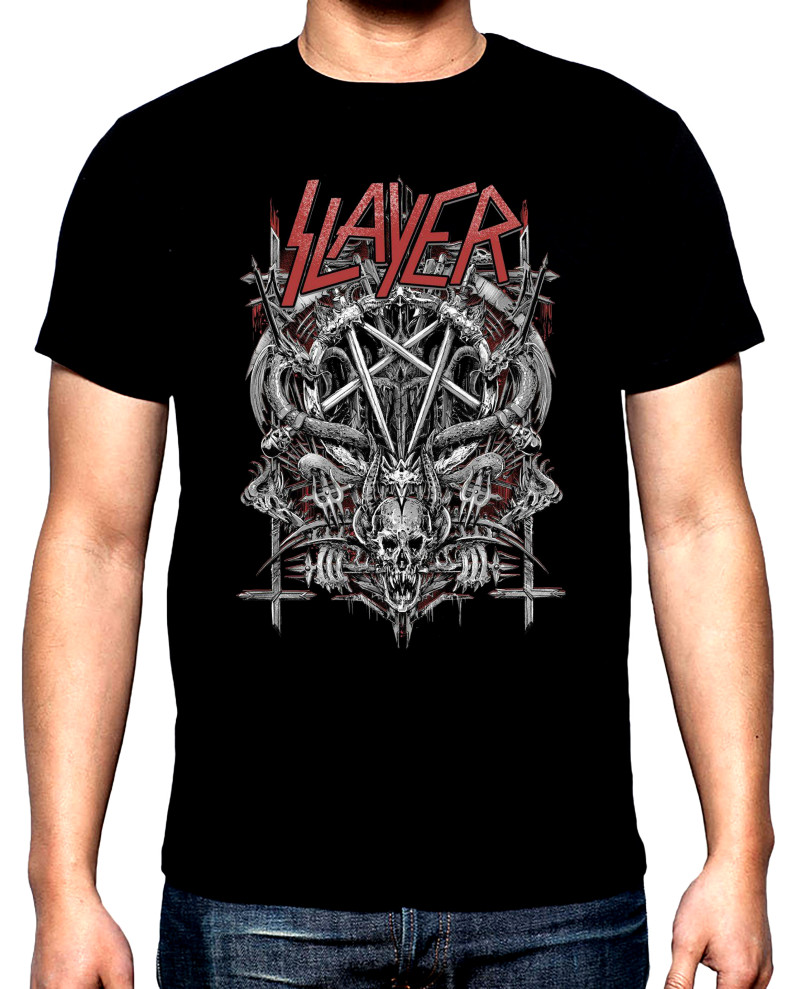 T-SHIRTS Slayer, 9, men's t-shirt, 100% cotton, S to 5XL