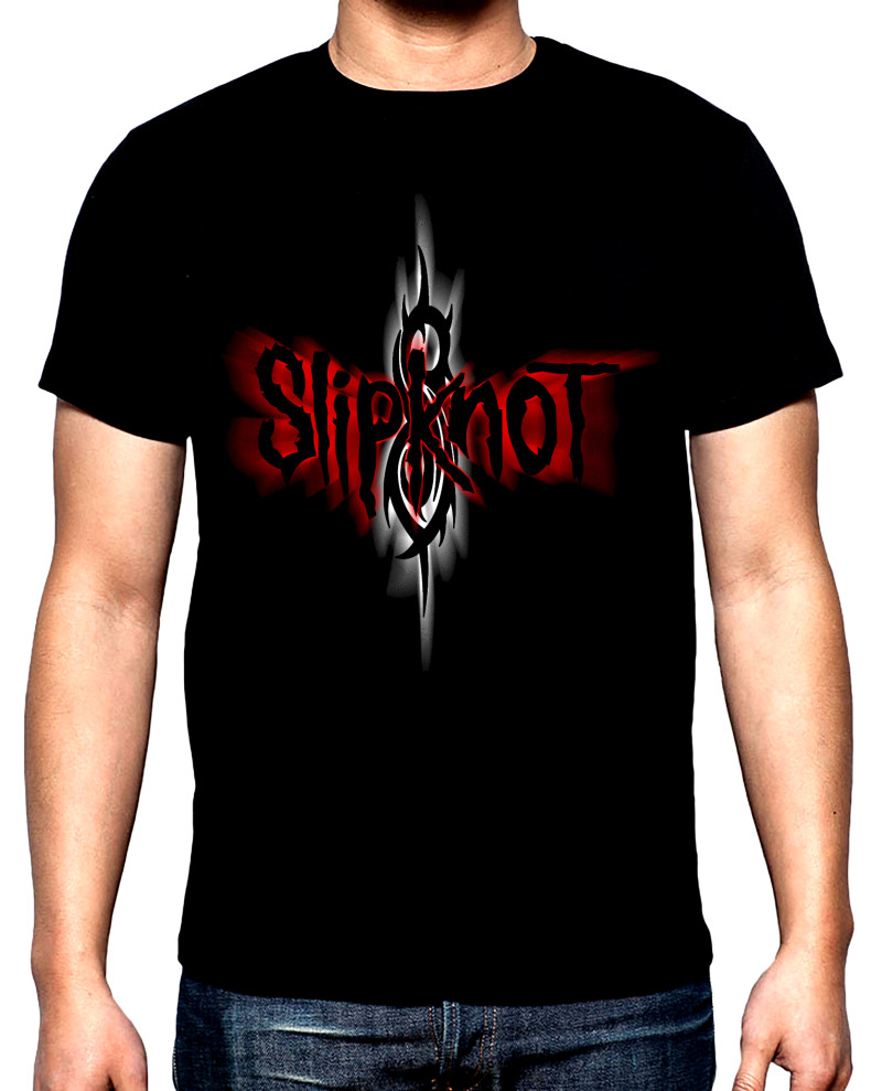 T-SHIRTS Slipknot, Logo, men's t-shirt, 100% cotton, S to 5XL
