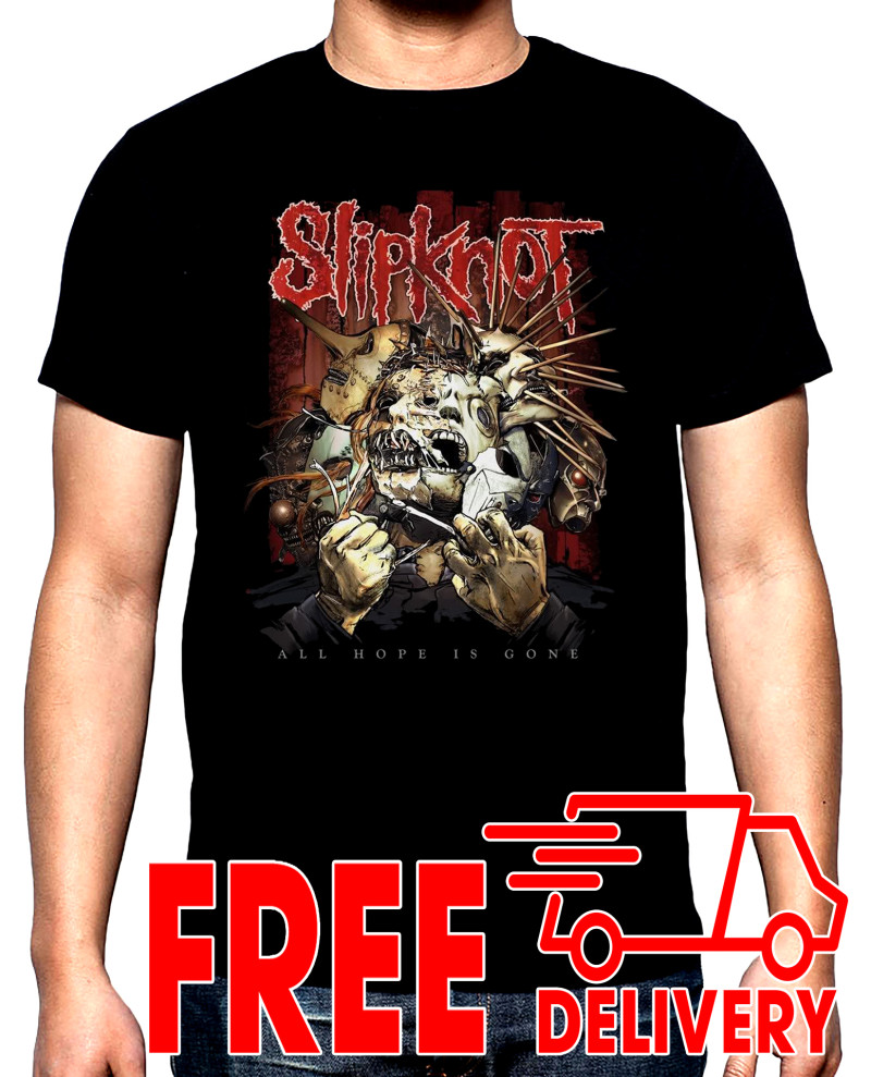 T-SHIRTS Slipknot, men's t-shirt, 100% cotton, S to 5XL