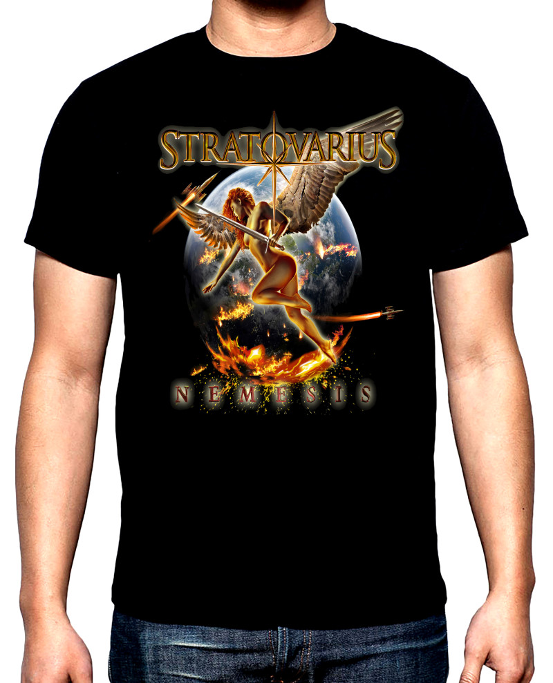 T-SHIRTS Stratovarius, Nemfsis, men's t-shirt, 100% cotton, S to 5XL
