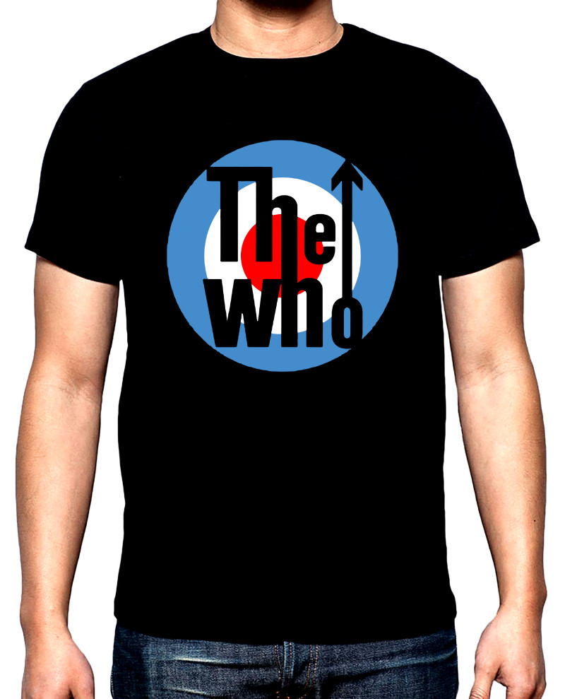 T-SHIRTS The Who, Logo, men's t-shirt, 100% cotton, S to 5XL
