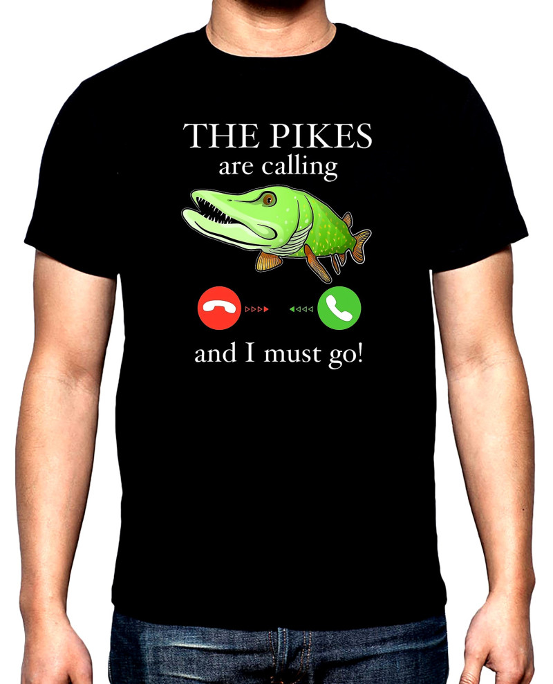 T-SHIRTS The pikes are calling, men's  t-shirt, 100% cotton, S to 5XL