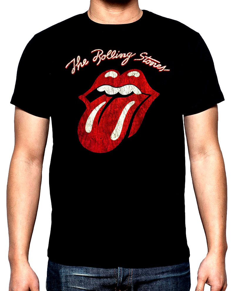 T-SHIRTS The rolling stones, Logo, men's t-shirt, 100% cotton, S to 5XL
