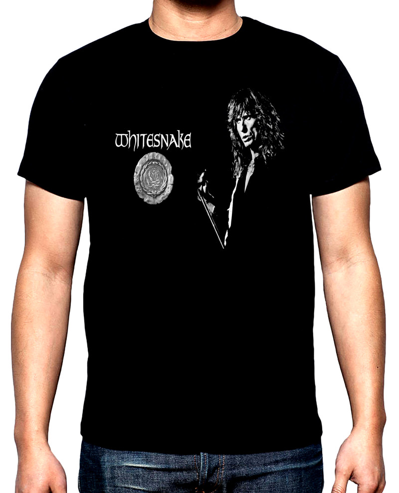 T-SHIRTS Whitesnake, 3, men's t-shirt, 100% cotton, S to 5XL