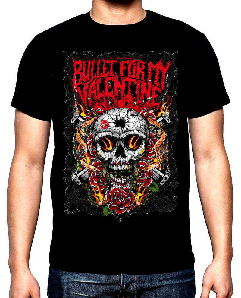 T-SHIRTS Bullet for my valentine, 3, men's t-shirt, 100% cotton, S to 5XL