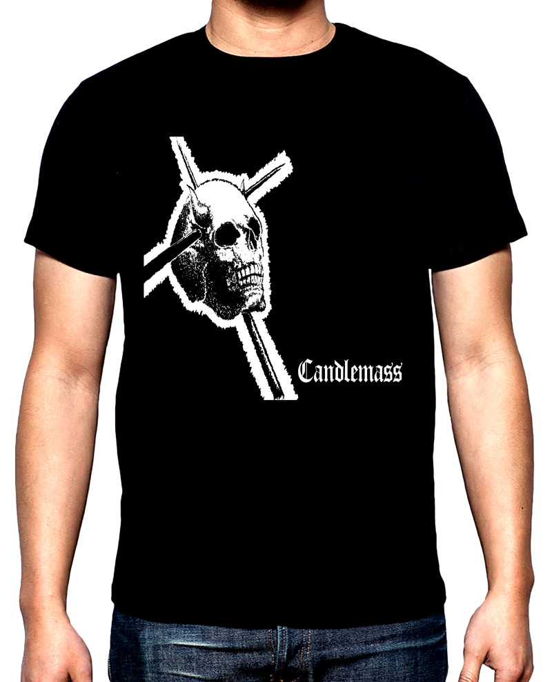 T-SHIRTS Candlemass, 1, men's t-shirt, 100% cotton, S to 5XL