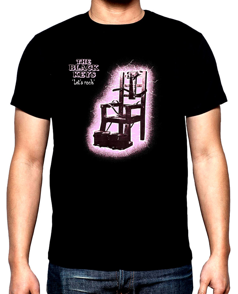T-SHIRTS The Black Keys, Let's rock, men's  t-shirt, 100% cotton, S to 5XL